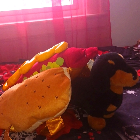 Target Corporation Dog Hot Dog Halloween Costume For A Medium Sized